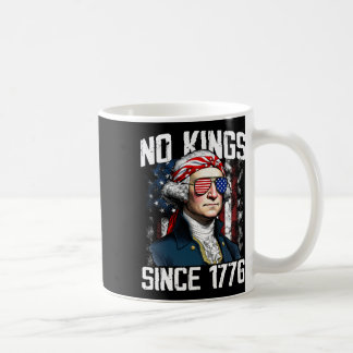 Mug Aucun Rois En Amérique Depuis 1776 Distressé Drape
