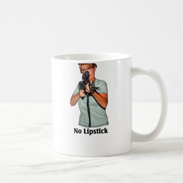 Mug Aucun rouge à lèvres (Droite)