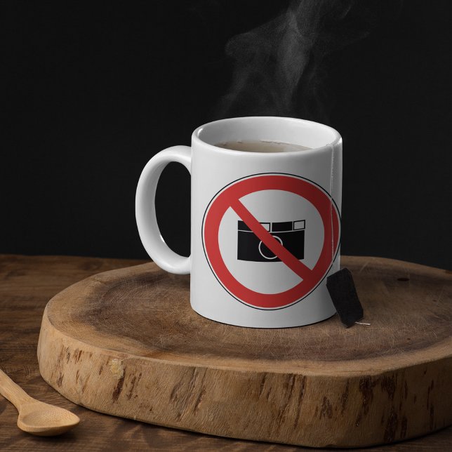 Mug Aucun signe photo (Créateur téléchargé)