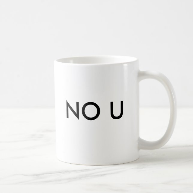 MUG AUCUN U (Droite)