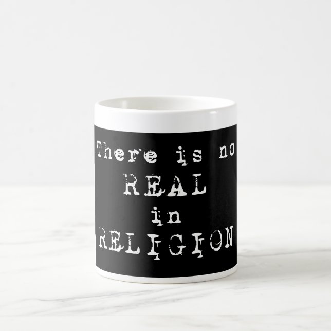 Mug Aucun VRAI en RELIGION - (Centre)