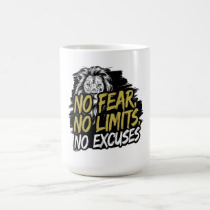 Mug Aucune Crainte Aucune Limite Aucun Excuses