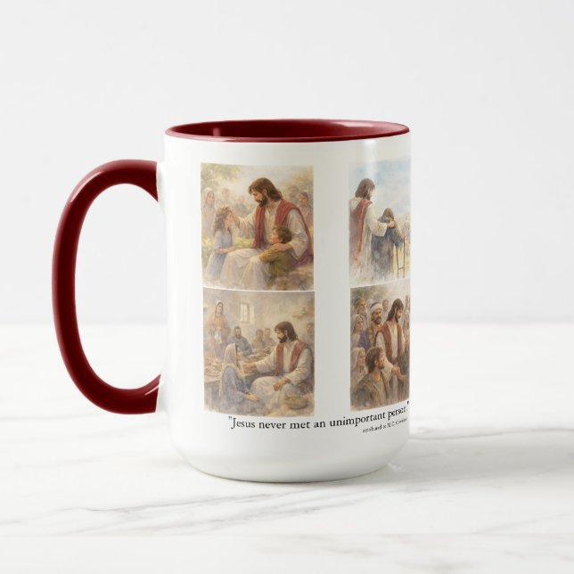Mug Aucune personne sans importance (Gauche)