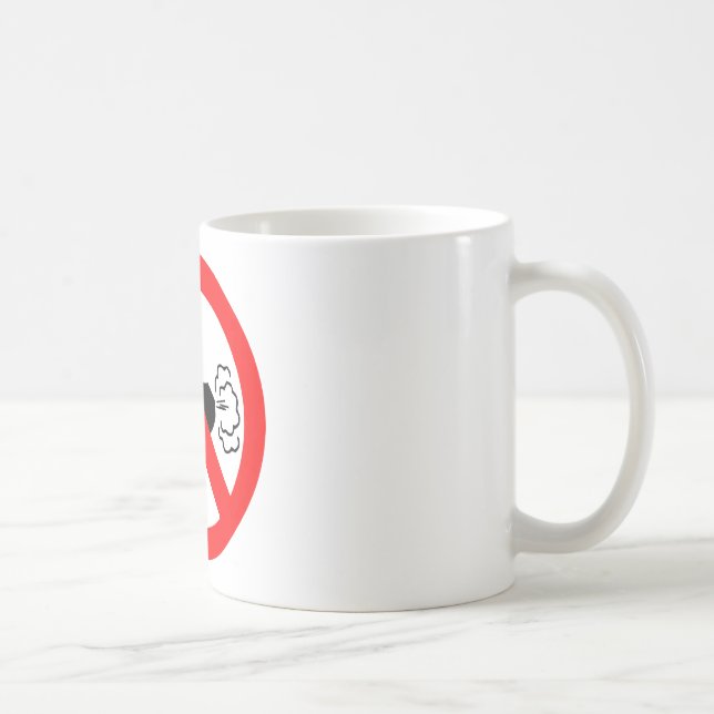 Mug Aucune zone de pet (Droite)