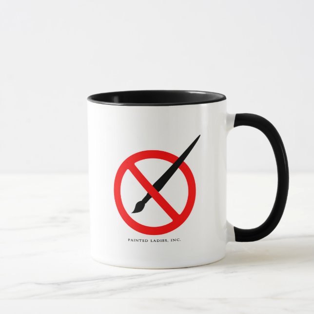 Mug AUCUNES BROSSES ! Le besoin d'artistes toute (Droite)