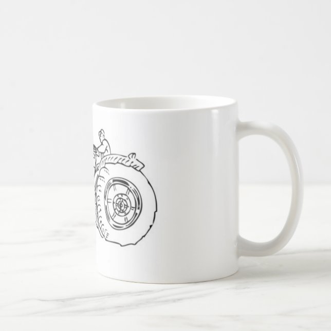 MUG AUCUNES FERMES, AUCUNE NOURRITURE ! (Droite)