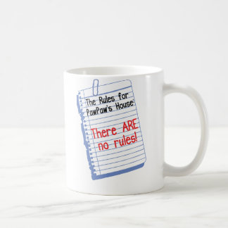 Mug Aucunes règles à la Chambre de la papaye