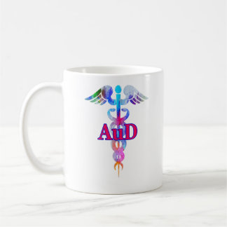 Mug AuD Caduceus Audiologie Audition Docteur Audiologi