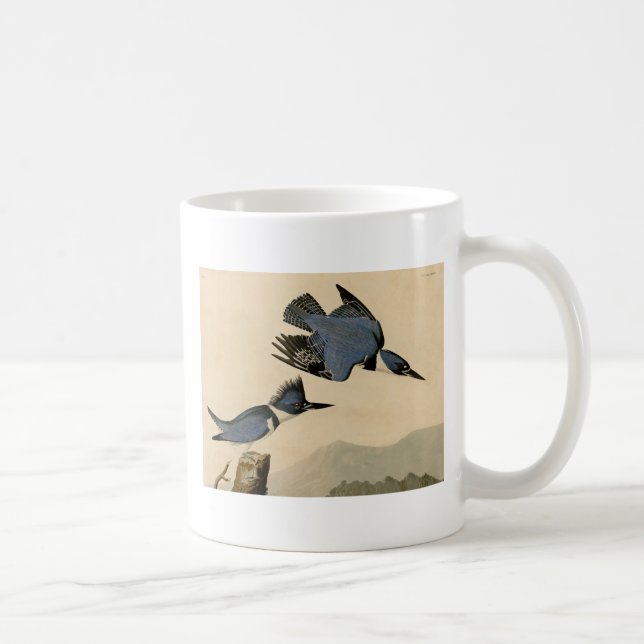Mug Audubon Belted Kingfisher Wildlife Bird (Droite)