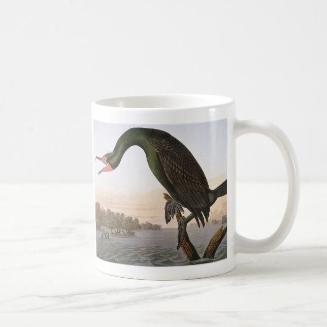 Mug Audubon : Double Cormorant crêté (Droite)
