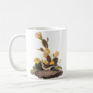 Mug Audubon Vesper Sparrow et Prickly Pear Cactus