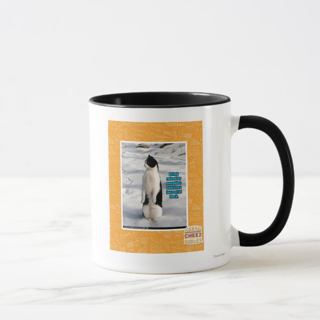 Mug Augmenté par des pingouins (Droite)
