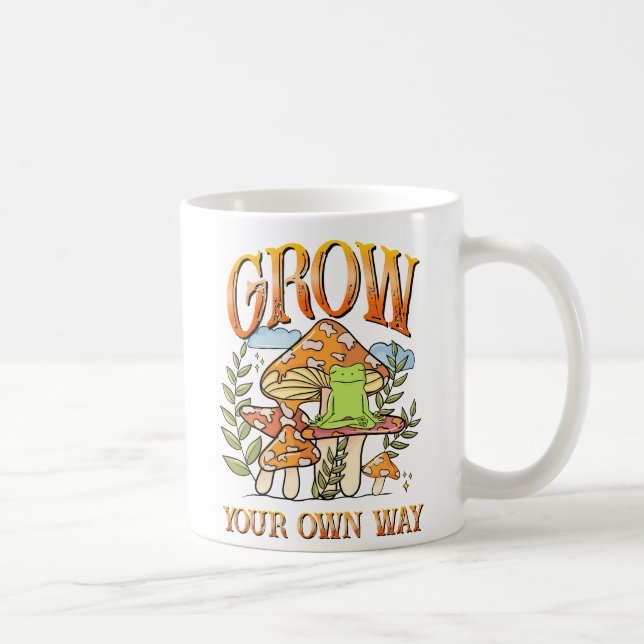 Mug "Augmentez Votre Propre Voie" | Méditer la grenoui (Droite)