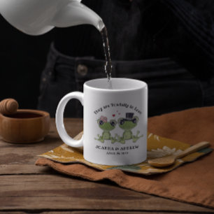 Mug ©Aujourd'hui dans Love Frog Couple Rustic Mariage