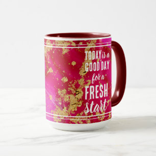 Mug Aujourd'hui est un bon jour de nouveau départ Cita