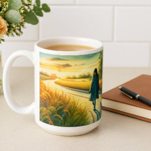 Mug Aujourd'hui est Votre Jour - Marchez Inspiration 