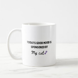 Mug Aujourd'hui Good Mood est sponsorisé Chien Maman