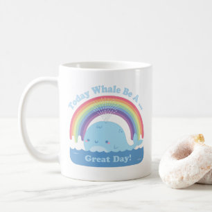 Mug Aujourd'hui, la baleine est une grande journée, de