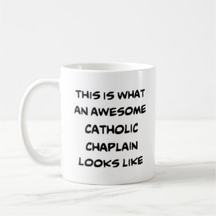 Mug aumônier catholique, génial