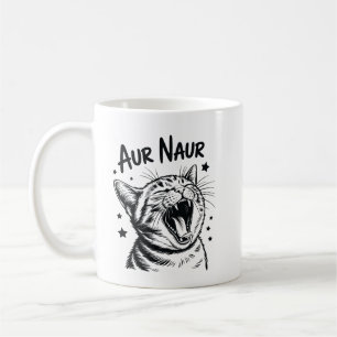 Mug Aur Naur Mème de Chat Drôle Amoureux de Chat Esthé