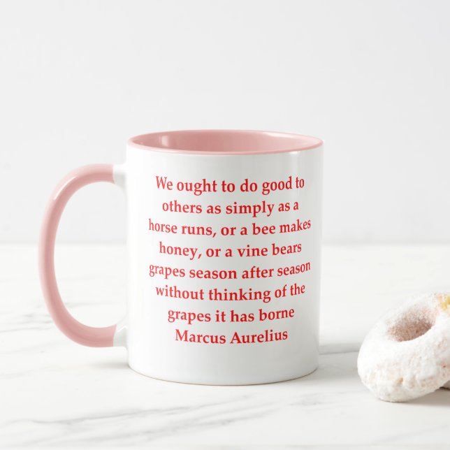 Mug aurelius de Marcus (Avec donut)