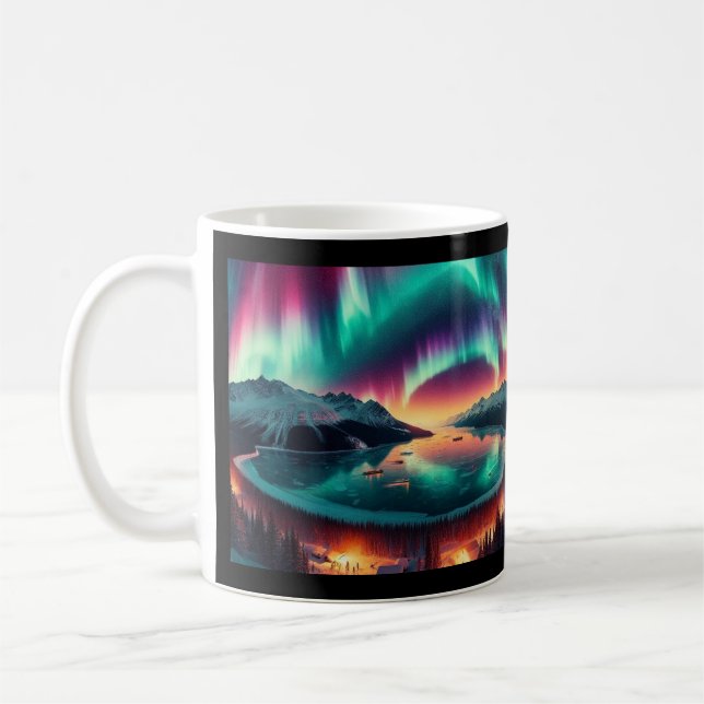 Mug Aureola Borealis en Alaska (Gauche)