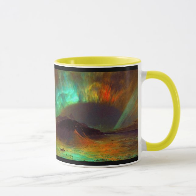 Mug Aurora boréale, aurores boréales (Droite)