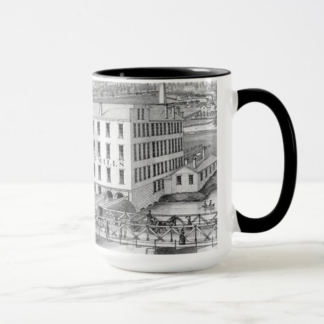 Mug Aurora Illinois Woolen Mills 1871 (Droite)