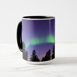 Mug Aurore boréale & Arbres Manitoba, Canada
