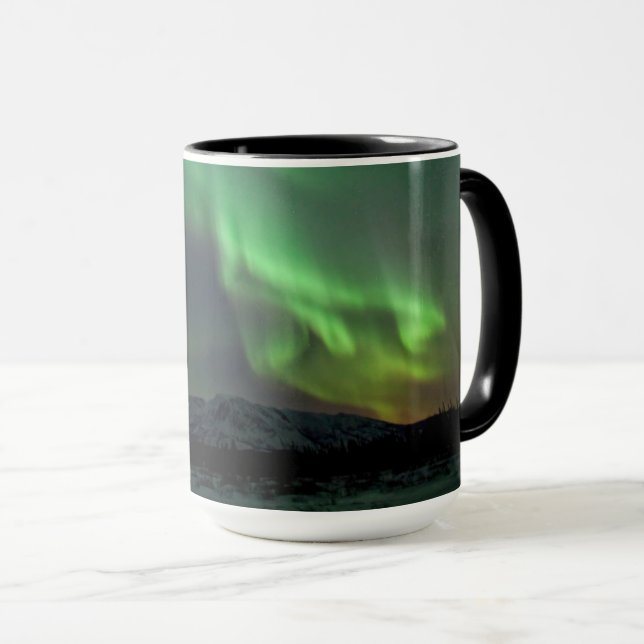 Mug Aurores boréales | Whitehorse, Yukon (Devant droit)