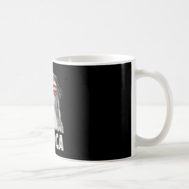Mug Aussie berger australien 4 juillet merica (Droite)