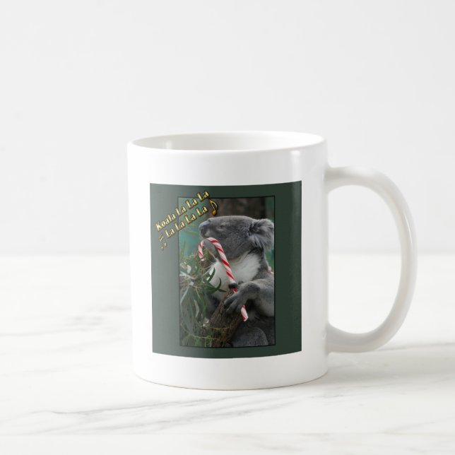 Mug Aussie Christmas Koala avec Sucre de canne (Droite)