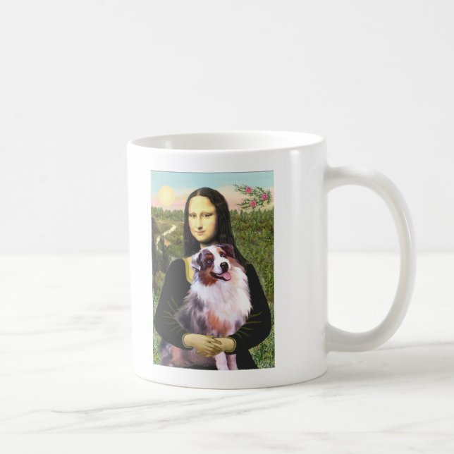 Mug Aussie Shep 1 - Mona Lisa (Droite)