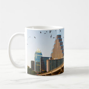 Mug Austin, Texas avec Bats en céramique ornement