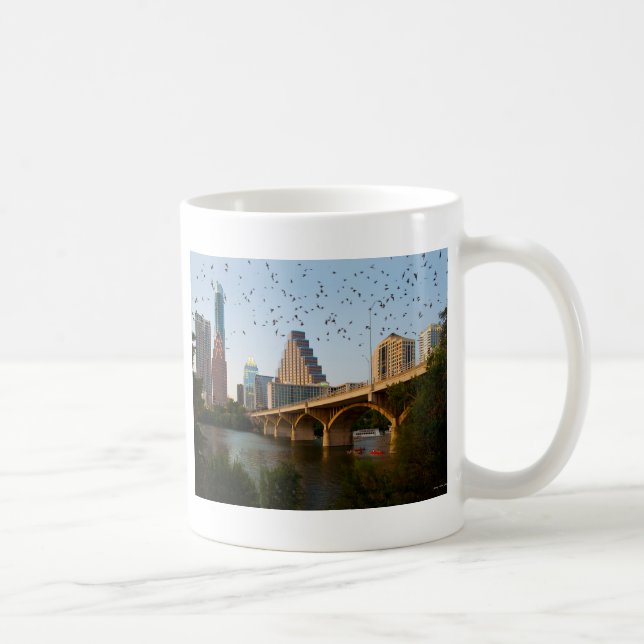 Mug Austin, Texas avec chauves-souris (Droite)