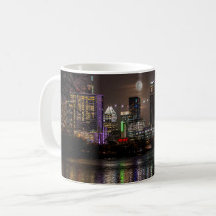 Mug Austin, Texas Pleine lune v2
