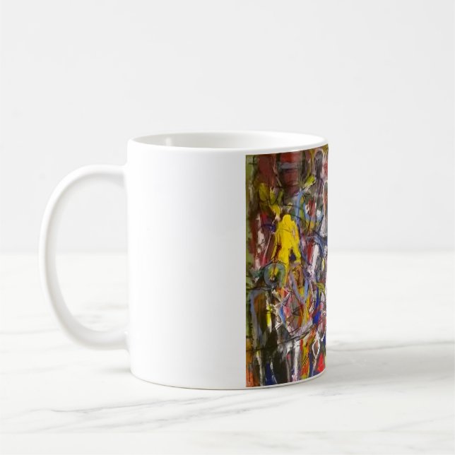 Mug Austin Underground Abstrait Hankamer Artjunkhaus (Gauche)