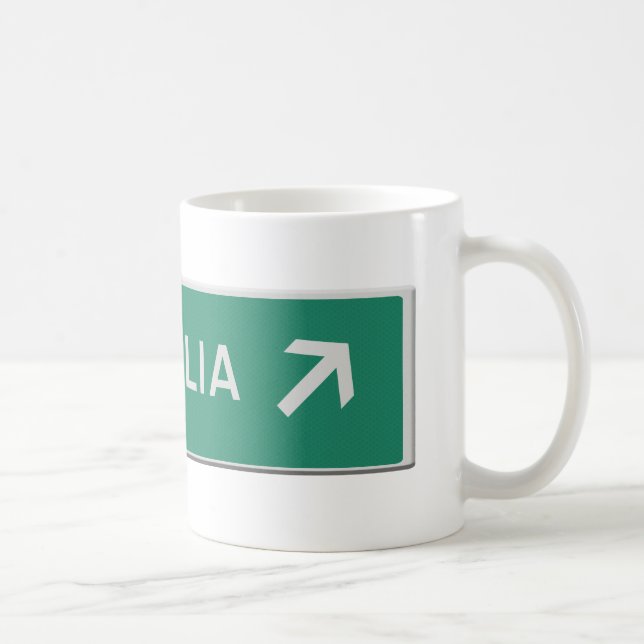Mug Australia that way (Droite)
