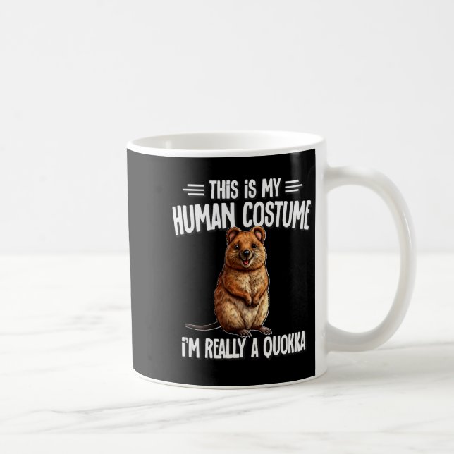 Mug Australian Animal Quokka Shirts &amp; Hoodies Cute (Droite)