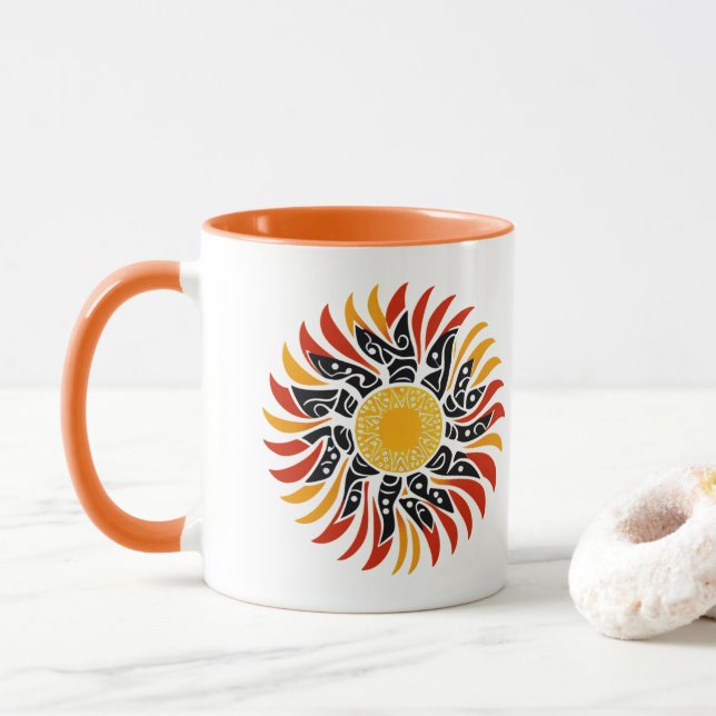 Mug Australian Sunshine Art (Avec donut)