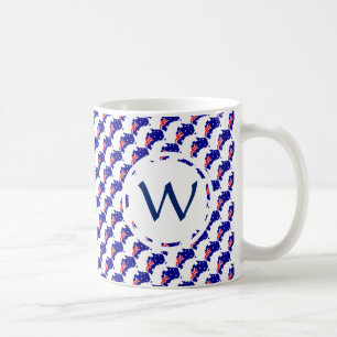 Mug AUSTRALIE Drapeau Patriotique Personnalisé Monogra