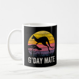 Mug Australie G-day Mate Funny Kangaroo Australian Sym