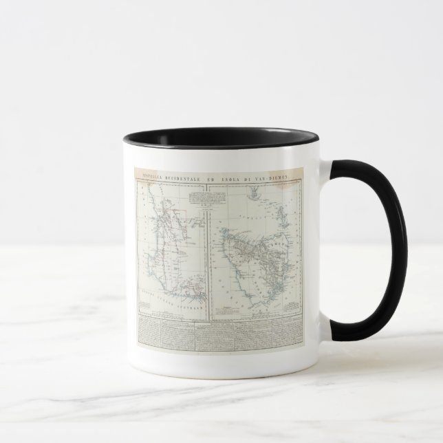 Mug Australie occidentale et Tasmanie (Droite)