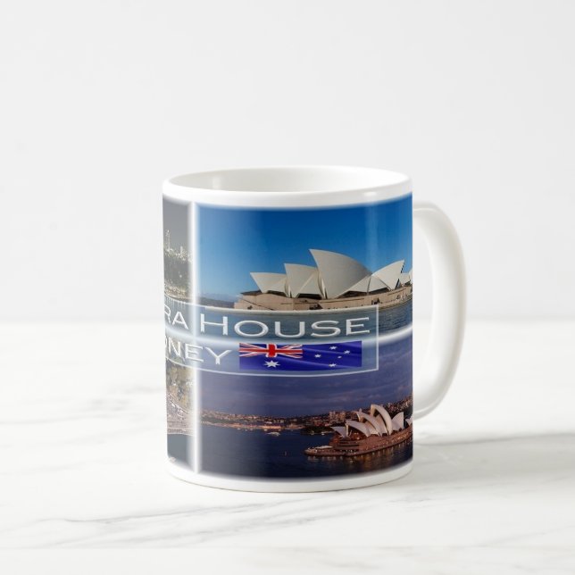 Mug Australie - Sydney - Opéra - (Devant droit)