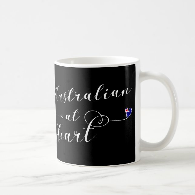 Mug Australien À Heart Mug, États-Unis (Droite)