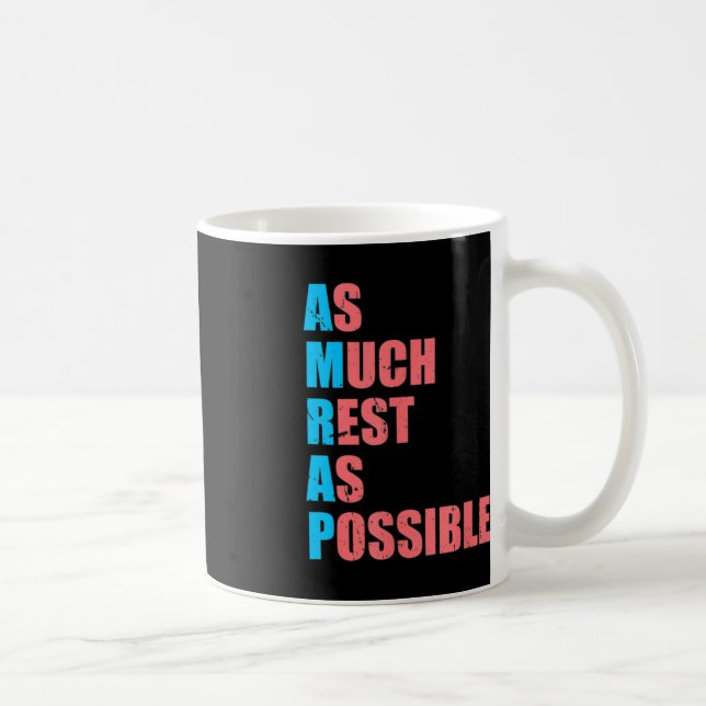 Mug Autant de repos que possible AMRAP Amusement tenda (Droite)