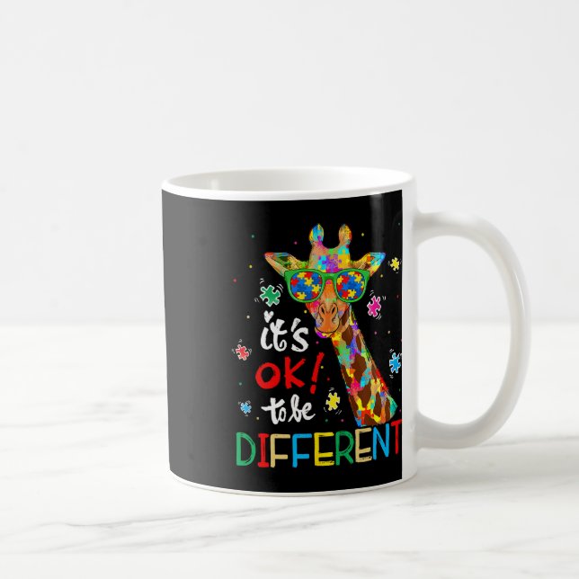 Mug Autism Aware Acceptance Women Kid Its Ok To Be (Droite)