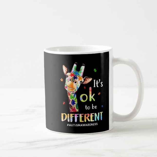 Mug Autism Aware Acceptance Women Kid Its Ok To Be (Droite)