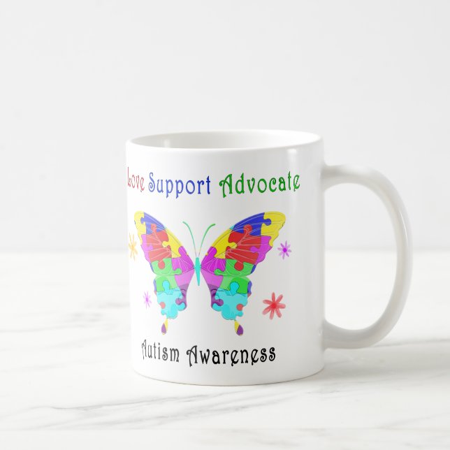 Mug Autism Butterfly (Droite)