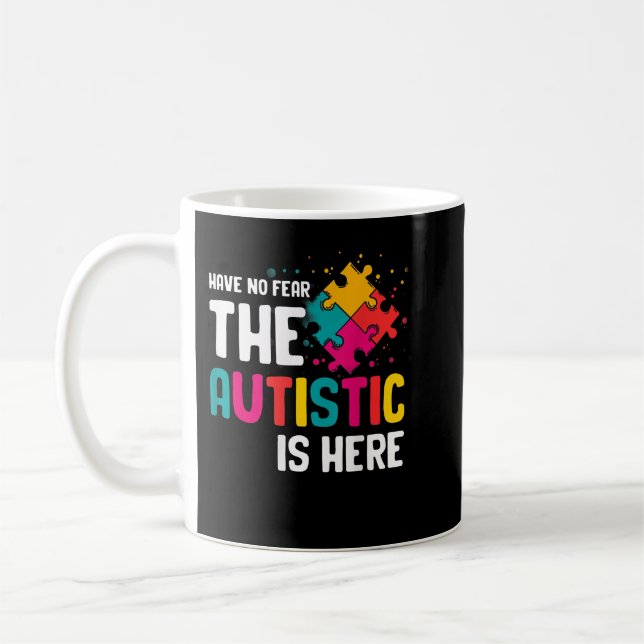 Mug Autism Gifts For Adults Syndrom Autist Asd Autisti (Gauche)